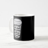 koffie hell yeah mensen geen grote fan introvert koffiemok (Voorkant links)