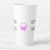 KOFFIE HELPT LATTE MOK (Voorkant)