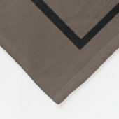 Koffie helpt me bij al het Nuts Squirrel Fleece Deken (Hoek)