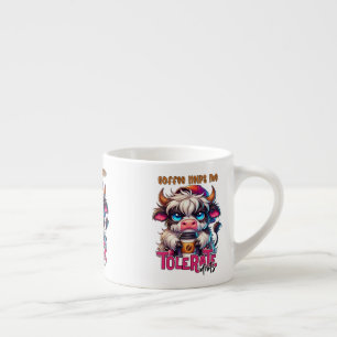 Koffie Helpt Me Idioten Te Verdragen Espresso Kop