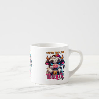 Koffie Helpt Me Idioten Te Verdragen Espresso Kop