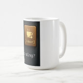 Koffie Herstart Mok – Grappig Tech-Geïnspireerd On (Voorkant rechts)