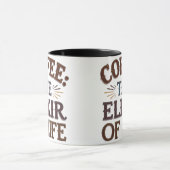 Koffie: het elixer van het leven Mok (Midden)