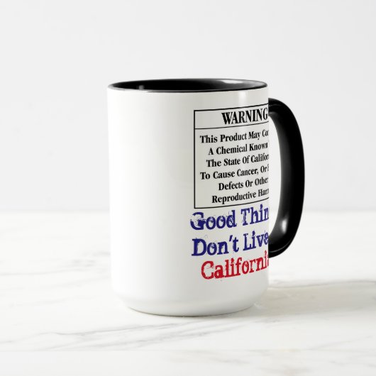 Koffie: Het is live en/of dood Mok (Voorkant rechts)