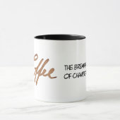 Koffie het ontbijt van de kampioenen mok (Midden)