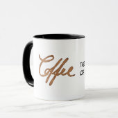 Koffie het ontbijt van de kampioenen mok (Voorkant links)