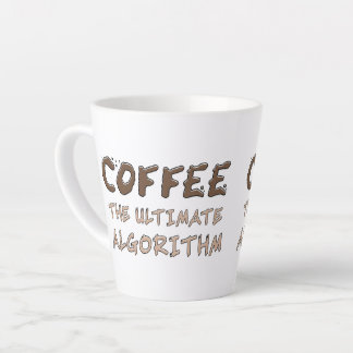 Koffie Het ultieme algoritme Funny programmeur Latte Mok