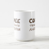 Koffie Het ultieme algoritme Grappige programmeur Koffiemok (Center)