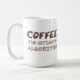Koffie Het ultieme algoritme Grappige programmeur Koffiemok