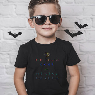 Koffie, honden en geestelijke gezondheid - Het per T-shirt