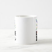 Koffie houdt ervan koffiemok (Center)