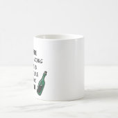 Koffie houdt me aan de gang tot het acceptabel is. koffiemok (Center)