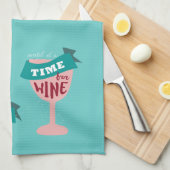 Koffie houdt me in de steek theedoek (Quarter Fold)