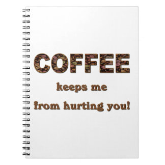 KOFFIE HOUDT ME... NOTITIEBOEK