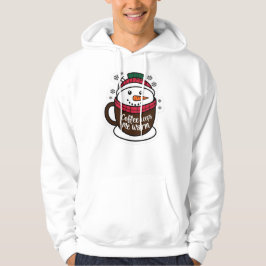 Koffie houdt me warm 2 hoodie