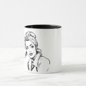 Koffie Humor | Grappige Sarcastische Spreuk Mok (Midden)