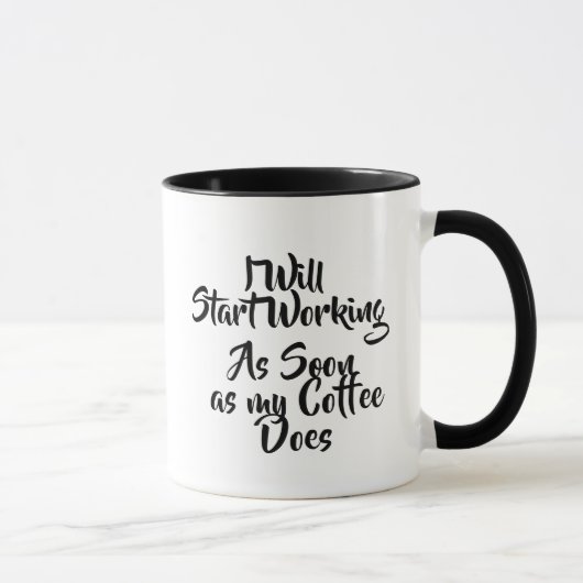 Koffie Humor Mok (Rechts)
