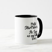Koffie Humor Mok (Voorkant rechts)