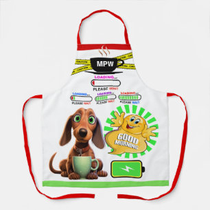 Koffie Humor ... Schort