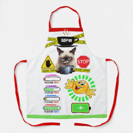 Koffie Humor ... Schort