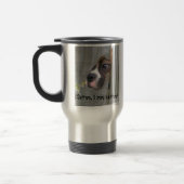 Koffie, ik zie koffie! reisbeker (Links)