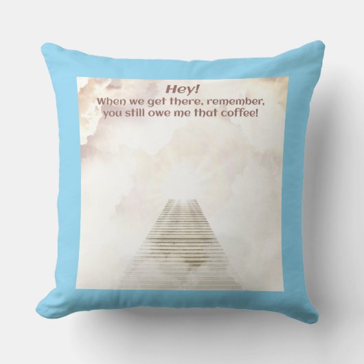 Koffie in de hemel kussen (Voorkant)