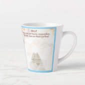 Koffie in de hemel latte mok (Rechts)