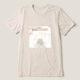 Koffie in de hemel Tri-Blend shirt