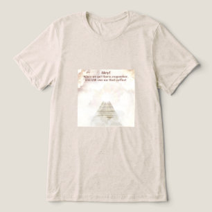 Koffie in de hemel Tri-Blend shirt