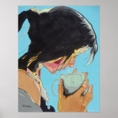 Koffie in de ochtend poster (Voorkant)