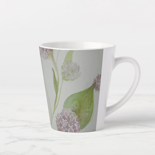 Koffie in de tuin latte mok (Rechts)