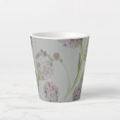 Koffie in de tuin latte mok (Voorkant)