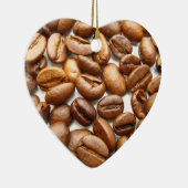 koffie in een kerstfeest drie keramisch ornament (Rechts)