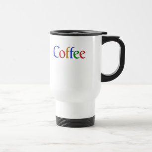 koffie in google font mok
