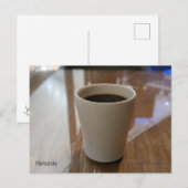Koffie in Helsinki Briefkaart (Voorkant / Achterkant)