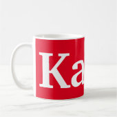 Koffie in het Pools Koffiemok (Links)