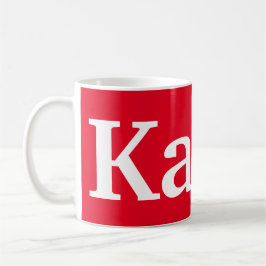 Koffie in het Pools Koffiemok