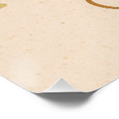 Koffie in korrels perfect poster (Hoek)