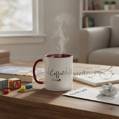 Koffie in mijn hart | koffieliefhebbers mok