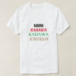 Koffie in Swahili (kahawa) T-shirt