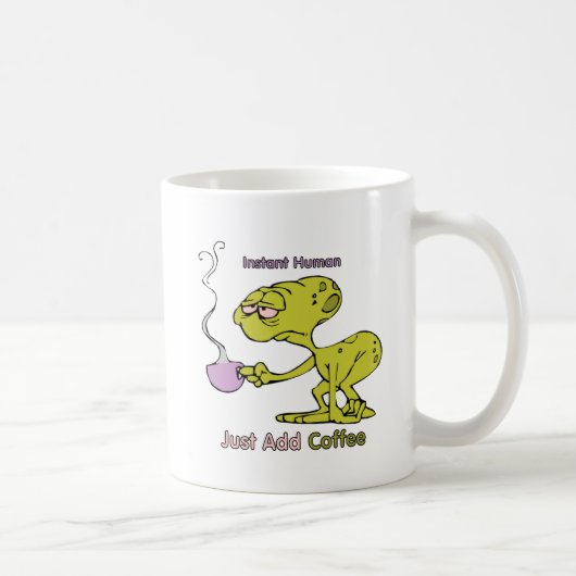 Koffie: Instant Human Koffiemok (Rechts)