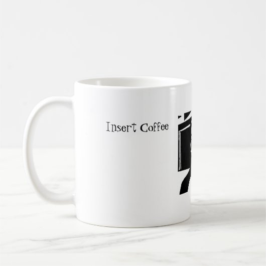Koffie invoegen koffiemok (Links)
