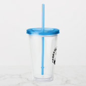 Koffie is altijd een goed idee acryl drinkbeker (Rechts)