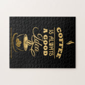 Koffie is altijd een goed idee legpuzzel (Horizontaal)