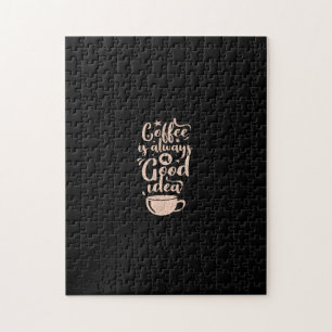 koffie is altijd een goed idee legpuzzel