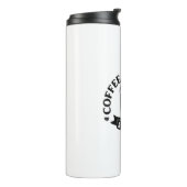 Koffie is altijd een goed idee thermosbeker (Gedraaid links)