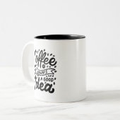 Koffie is Altijd Een Goed Idee, Tweekleurige Koffiemok (Voorkant links)