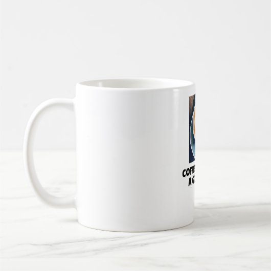 Koffie Is Altijd Een Goed Ideëel Mok (Links)