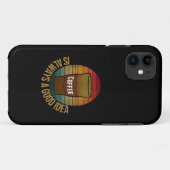 KOFFIE IS ALTJD EEN GOED IDEE Case-Mate iPhone CASE (Achterkant (horizontaal))