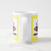 "Koffie is de belangrijkste voedingsgroep" Grote Koffiekop (Achterkant)